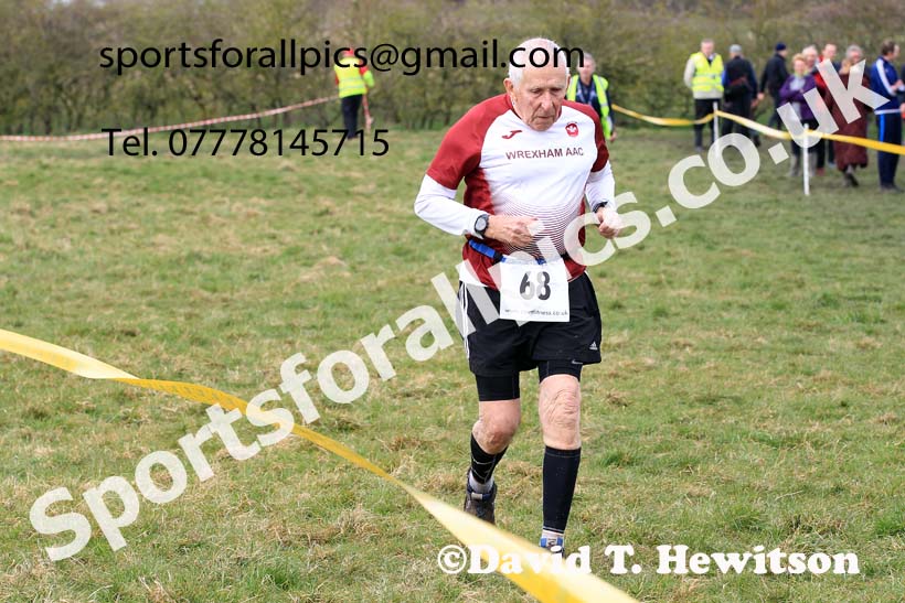 Womens and Mens 65+ in the 2023 BMAF Cross Country Champs., Wallsend. Photo: David T. Hewitson/Sports for All Pics